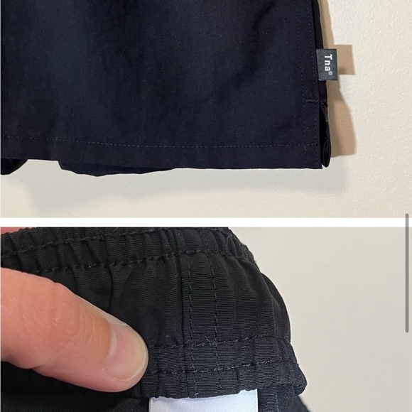 Aritzia TNA Big Easy Nylon Gym Shorts - Picture 3 of 4